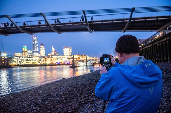 Ultimate introduction to photography in Central London - Thames Sunset, Blue Hour, and Night: The Grand Finale