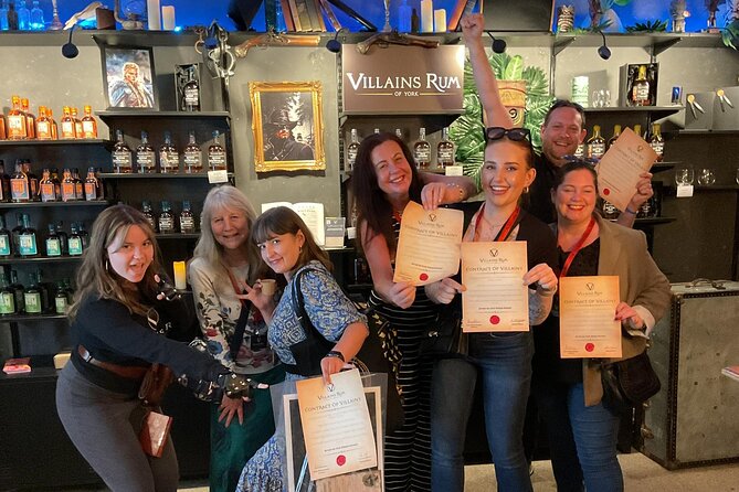 Villainous History and Rum Tasting Tour in York Indoor Experience - Atmosphere and Room Comfort: Indoor Fun Without the Weather Stress