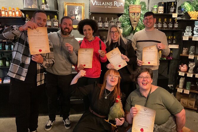 Villainous History and Rum Tasting Tour in York Indoor Experience - Who Should Book This Rum and Villain History Tour?