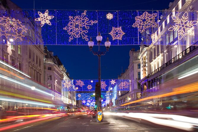 Vintage Top Deck London Christmas Lights Tour - Oxford Street Christmas lights: where your camera will earn its keep
