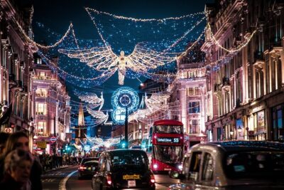 Vintage Top Deck London Christmas Lights Tour - Getting to the bus at 8 Northumberland Avenue