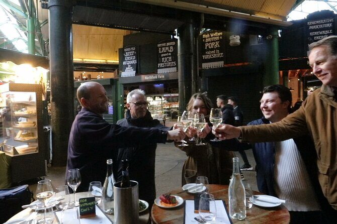 Walking Tour and Tasting at Indian Restaurant in London - Old Spitalfields Market, a Roman-Fort Tower, and a WWII Warship Museum Pass
