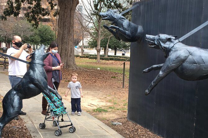 Walking Tour: Civil Rights History -The Church, Children & Community - Kelly Ingram Park: protest history with audio and interactive moments