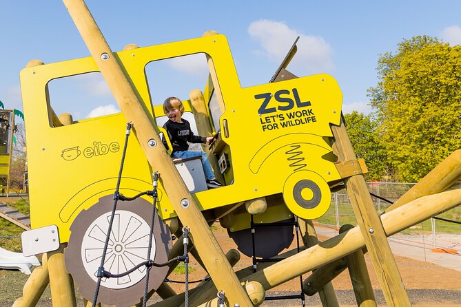 Whipsnade Zoo Entry Ticket - Outdoor play area: 7,800 m² of kid energy control