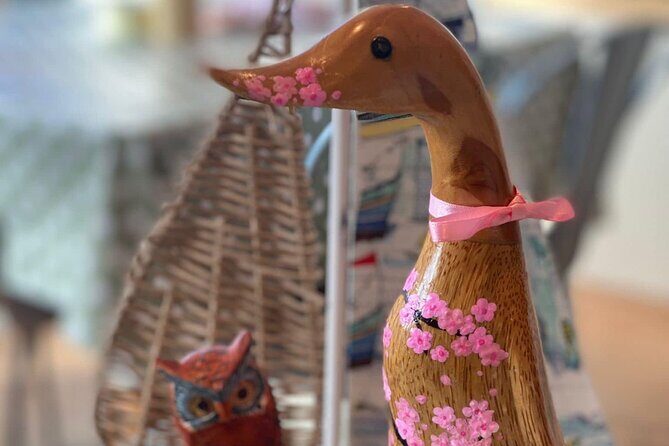 Wooden Duck Painting or Pottery Painting-Take item home same day - Who should book this in Devon (and who might not)