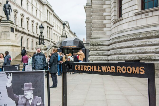 WW2 London Walking Tour & Churchill War Rooms Entrance Ticket - Big Ben, Parliament, 10 Downing Street: seeing the Blitz scars you might miss
