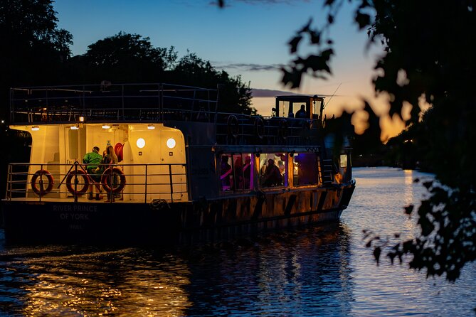 York Evening Ouse Escape or Strawberries & Cream Cruise - Where the Tour Starts: City Cruises King’s Staith at 8:00 pm